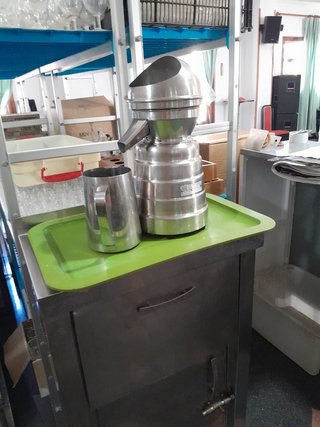 Máquina de Zumo Profesional Acero Inoxidable