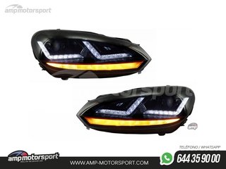 FAROS DELANTEROS OSRAM FULL LED PARA VOLKSWAGEN GOLF 6 2008-2012
