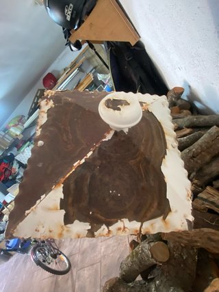 Farola de forja vintage para restaurar