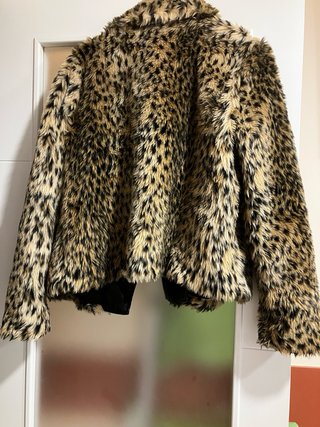 Chaqueta SARTELANCO piel sintética leopardo