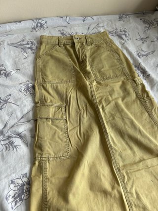 Bershka Falda Cargo Larga Talla 32