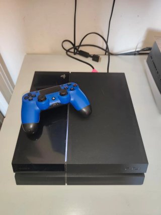 PS4 Fat 500GBlettoredaTestare+cuffie professionali