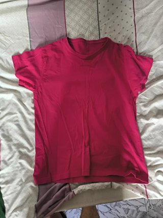 Camiseta básica hombre manga corta sin marca