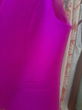 Chaleco  morado sin mangas