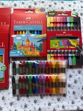 Pack Faber Castell: Lápices, Rotuladores y Crayone