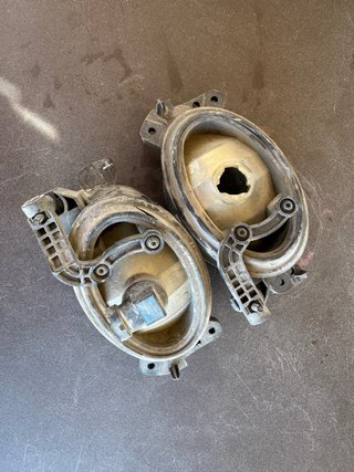 Faros Antiniebla Mercedes ML W164 con rejillas.OEM