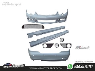 KIT DE CARROCERIA PARA MERCEDES CLK C209 LOOK 63 AMG