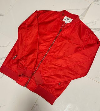 Chaqueta bomber Lacoste roja