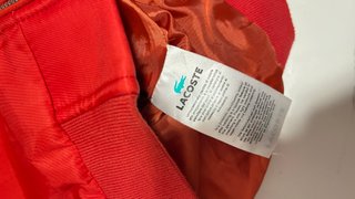 Chaqueta bomber Lacoste roja