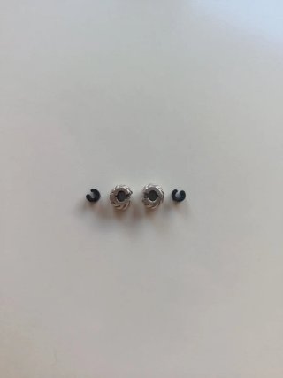 Clips Pulsera Pandora Plata
