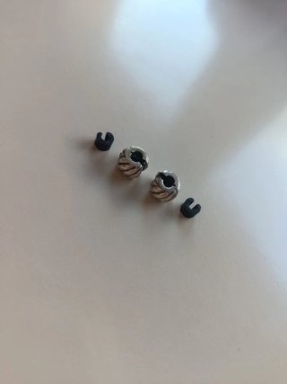 Clips Pulsera Pandora Plata
