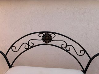 Cabecero y pie de cama forja negro