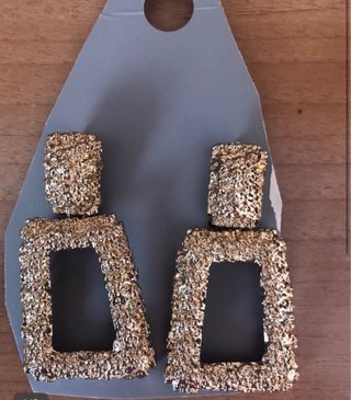 Pendientes Zara dorados