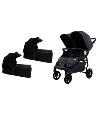 Carrito Gemelar Baby Monster (Sillita y Capazo)