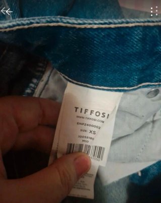 Calções Tiffosi ganga tam XS
