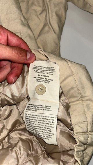 Chaqueta Levi's Beige