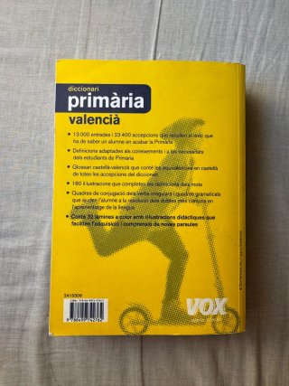 Dicc. Primària Valencià