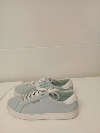 Zapatillas TOM TAILOR Azul y Blanco