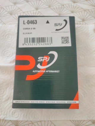 Espejo retrovisor Opel Corsa D 06- Izquierdo