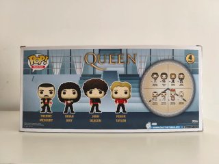 Funko Pop! Queen 4 Pack Rock