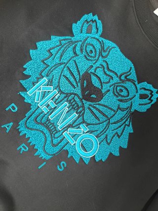 Felpa Kenzo Tigre Blu
