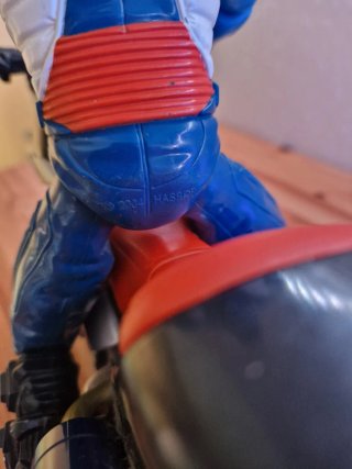 Action Man Motorista Hasbro 2004 + Moto