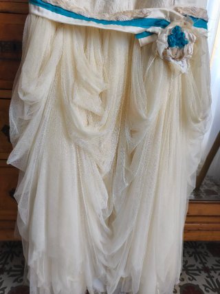 Vestido de Novia vintage artesanal