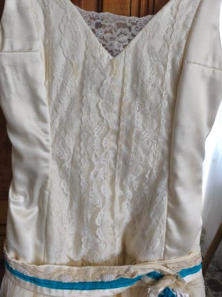 Vestido de Novia vintage artesanal