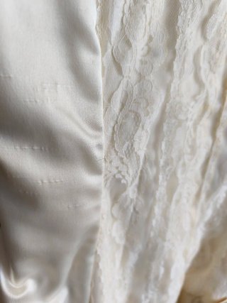 Vestido de Novia vintage artesanal