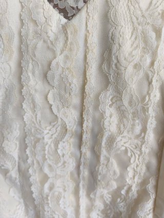 Vestido de Novia vintage artesanal