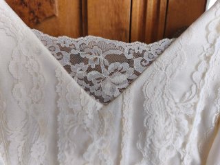 Vestido de Novia vintage artesanal