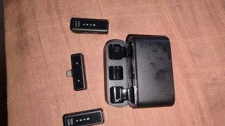 Micrófonos Inalámbricos Negros