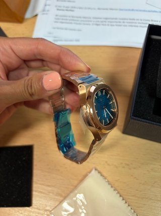 Reloj Pagani Design PD-1728 Azul/Dorado