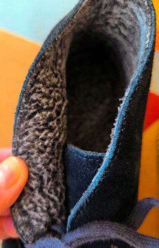 Botín Victoria Azul Talla 39