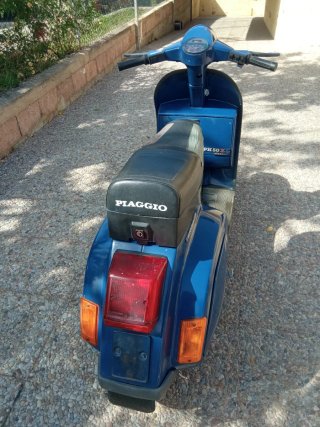 Vespa PK XL 50 Plurimatic Azul