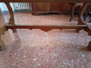 Mobile salotto noce 6 sedie