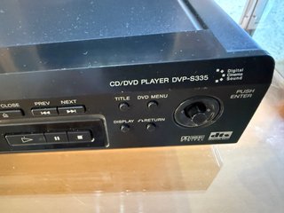 Lector DVD/CD Sony DVP-S335-Calidad Hi-Fi Vintage