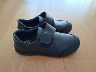 Zapatos Pablosky niño piel azul oscuro