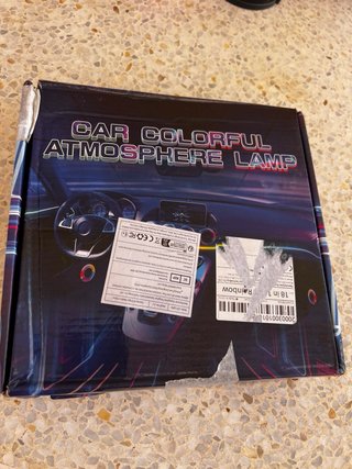 Luz LED Interior Coche RGB Atmosphere Lamp