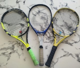 3 Raquetas Tenis Babolat 25