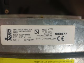 Piani cottura TEKA VTM 4 fuochi