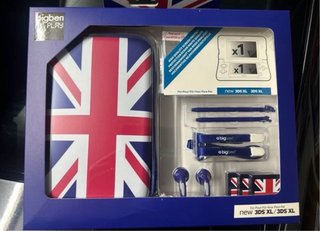 Pack Accesorios Nintendo 3DS XL Union Jack
