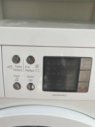 Lavadora Bosch Serie 6 8kg 1200rpm EcoSilence