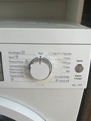 Lavadora Bosch Serie 6 8kg 1200rpm EcoSilence