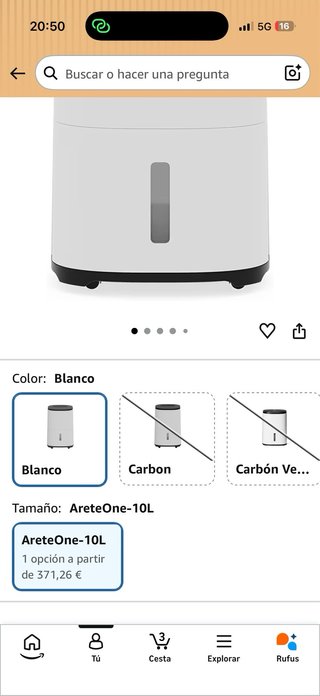 Deshumidificador MeacoDry 10L