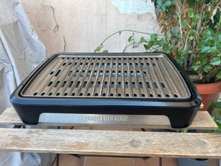 Barbacoa Eléctrica George Foreman Sin Humo