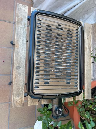 Barbacoa Eléctrica George Foreman Sin Humo