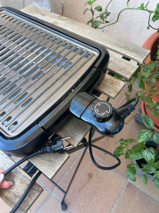 Barbacoa Eléctrica George Foreman Sin Humo