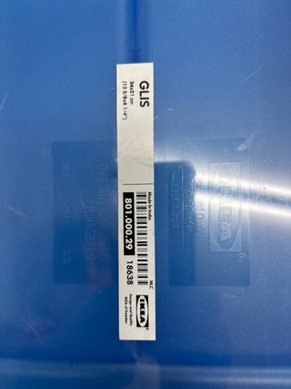 Caja organizadora Ikea azul