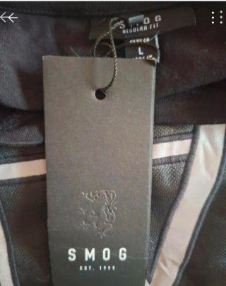 T-shirt tamanho L da Smog